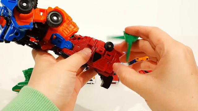 Tobot Mini vs VRangers Mini Master GigantSaver KingFortran Trino Sharkross LeoBulls Transformation смотреть онлайн