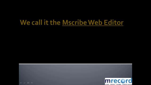 Mrecord Web Editor смотреть онлайн