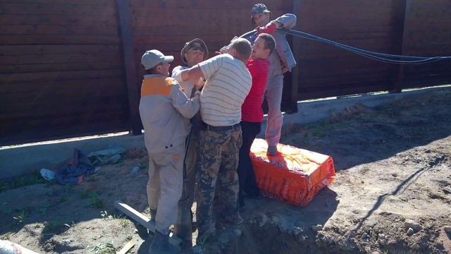 Достаем насос из скважины смотреть онлайн