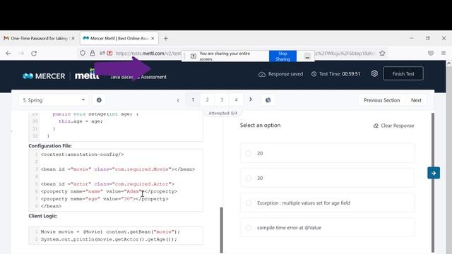 Land mark exam for 3 to 5years Experience | Java online exam | Java Coding Exam смотреть онлайн