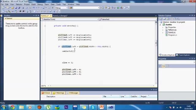 Tuto España #3: Mover Imagenes C# смотреть онлайн