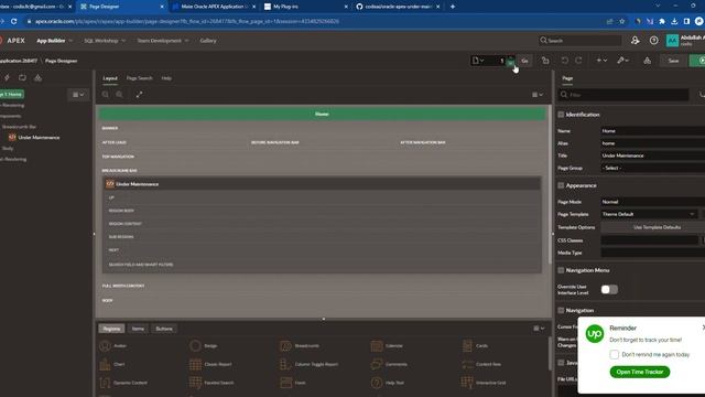 Make Oracle APEX Application Under Maintenance смотреть онлайн