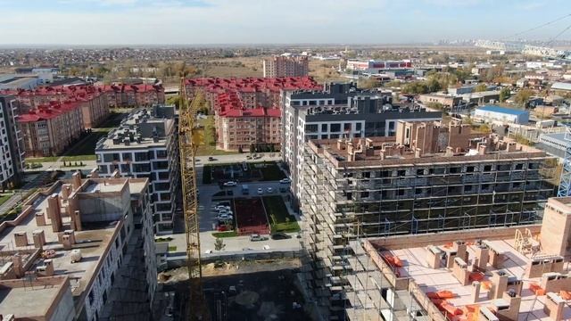 Видеоотчет о ходе строительства за октябрь 2023 года смотреть онлайн