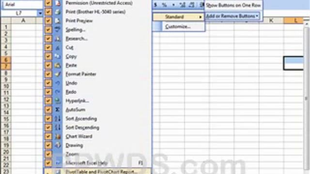 Finding Missing Toolbars in Excel 2003_iPod.m4v смотреть онлайн