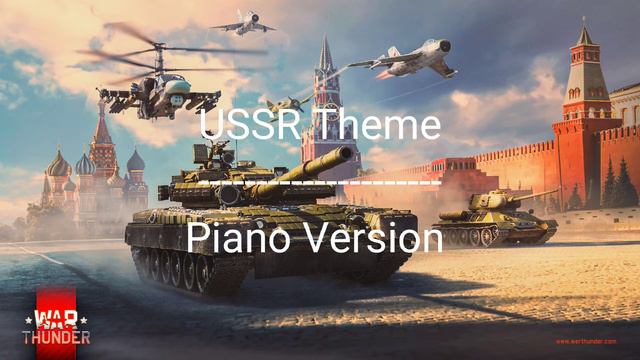 War Thunder: USSR Hanger Theme | Piano Version смотреть онлайн