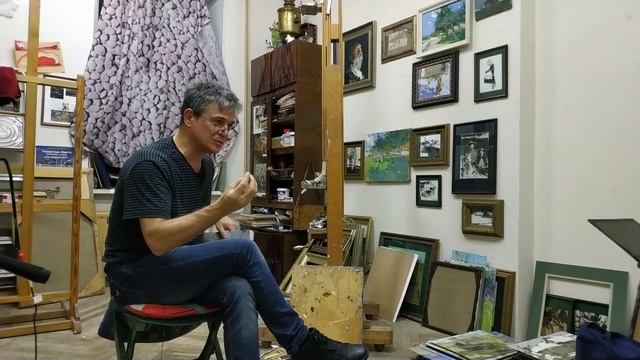 Мастерская художника. Иветта Лохматова. смотреть онлайн