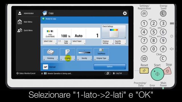 Come copiare un documento fronte e retro con ImageRUNNER | Idealcopy смотреть онлайн