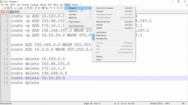 Notepad++ compare plugin смотреть онлайн