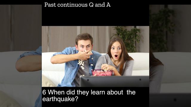 Past continuous Q and A смотреть онлайн