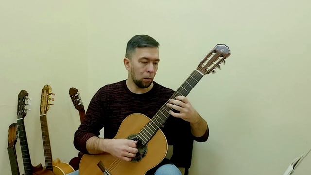 В. Козлов "Часы с кукушкой" | гитарная музыка XX века (УЧЕНИКАМ) смотреть онлайн