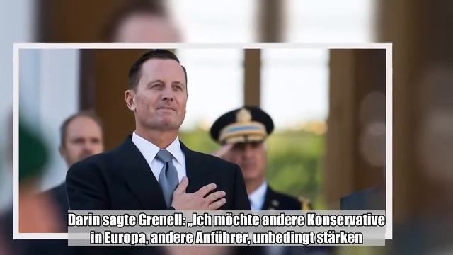 Richard Grenell Bemühte Sich Offenbar Um Entspannung. Der Neue US-Botschafter, So Hieß Es Am Späten