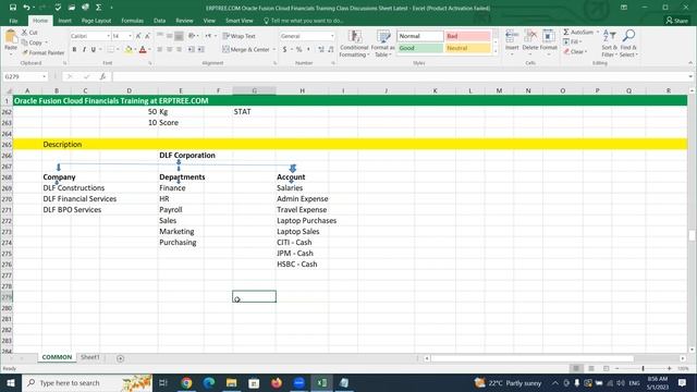 Oracle Fusion Cloud Financials Training | 6th Session смотреть онлайн