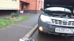 SUBARU Forester 2.0 2011 | Будни субариста | LED лампы ближнего света от компании Электрокот