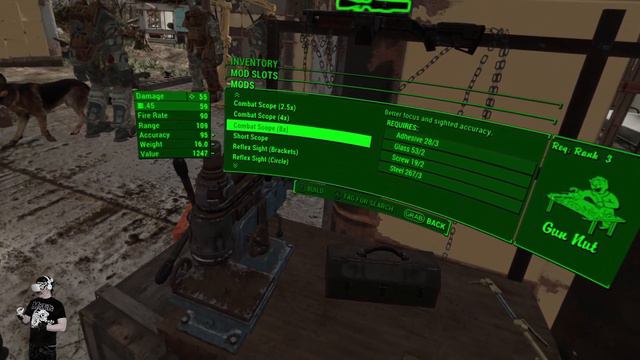 Fallout 4 VR - FRIK update alpha 45 - 2h / 2-handed handling - SCOPES & AIMING thoughts/advice! смотреть онлайн