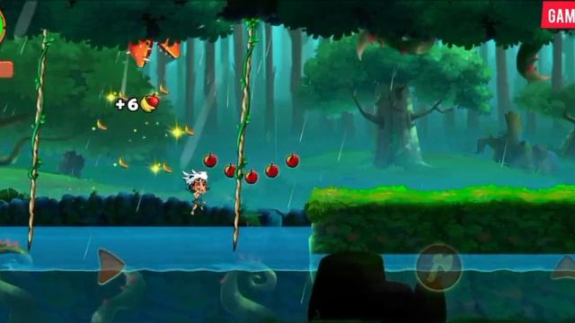 Jungle Adventures 4 - Gameplay Android - World 1-4 смотреть онлайн