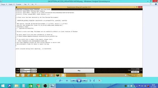 Minecraft Exception ve Forge açmama hatası смотреть онлайн