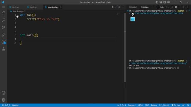 function, how to create function, def keyword in python | Python Programing #44 | by AKSD SOLUTION смотреть онлайн