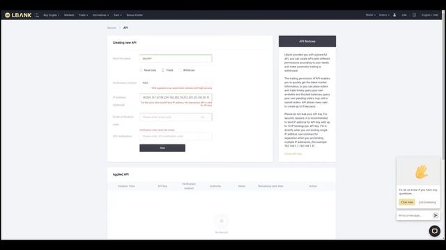 Skynet Trading guide: how to create API keys on LBANK смотреть онлайн