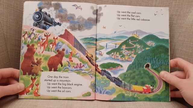 Little Golden Book - The Little Red Caboose - Read Aloud For Children смотреть онлайн