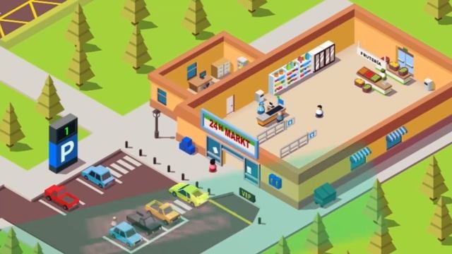 Idle Supermarket Tycoon - Release Trailer смотреть онлайн