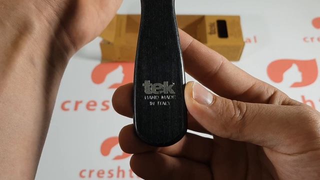 Щетка для волос TEK массажная, черное дерево, 102138