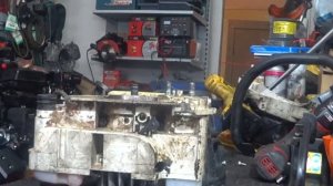 Замена масленого насоса STIHL MS-180