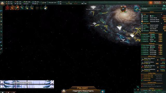 Full playthrough of stellaris with ACOT mod plus creepy pastas. смотреть онлайн