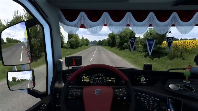 ETS2 (1.44). Bartoland. Volvo FH16 750. Farm City - Chorelle. (18t). смотреть онлайн