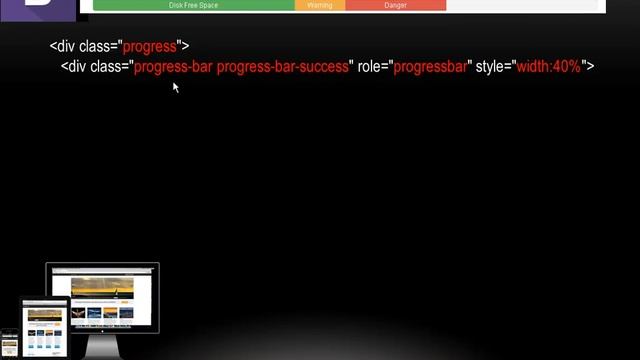 Bootstrap 031 Stack Progress Bar смотреть онлайн