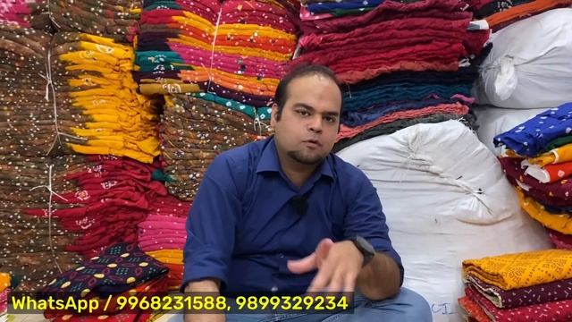 Real Bandhani bandhej ￼cotton suit / 3000 वाला 350 में, पक्के रंग की 100% गारंटी / Gujarati suit смотреть онлайн