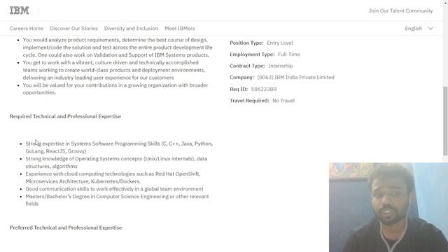 Software Developer Intern IBM | Internship Opportunity | cpwithabhinav смотреть онлайн