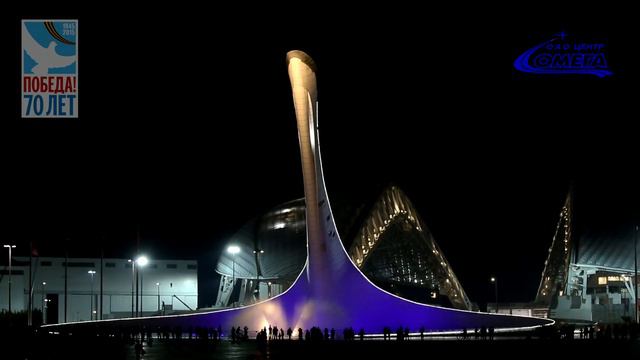 Музыкальный фонтан в Олимпийском парке. Композиция к Дню Победы смотреть онлайн