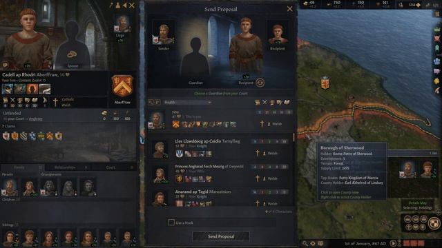 Crusader Kings III: Return to Prydain — Part 1 - Return to Wales смотреть онлайн