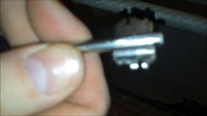 Вскрытие сувальдного замка