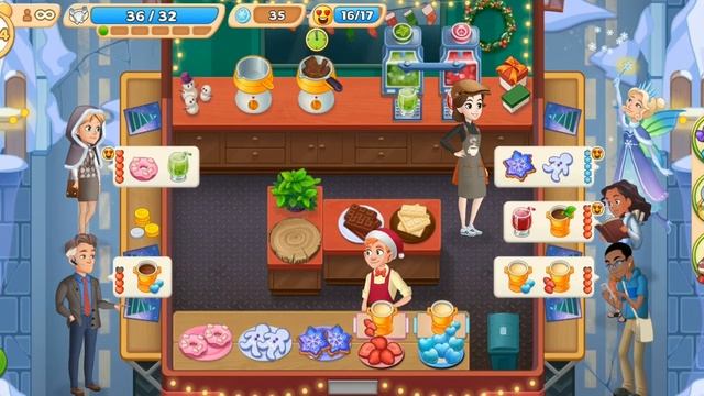 Cooking Diary | Restaurant Game | Gameplay Walkthrough (iOS, Android) | Christmas Part 9 смотреть онлайн