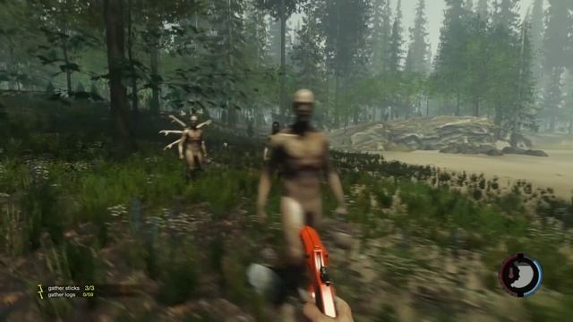 The Forest - Выживание - Ловушки - Оборона Лагеря #18 смотреть онлайн