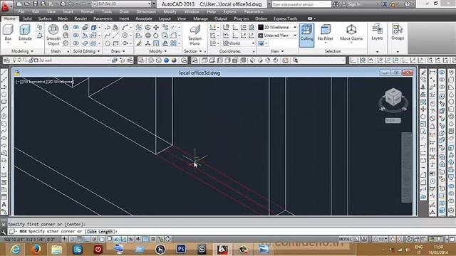 autocad bangla tutorial/3d wall(অটোক্যাড বাংলা)-5 смотреть онлайн