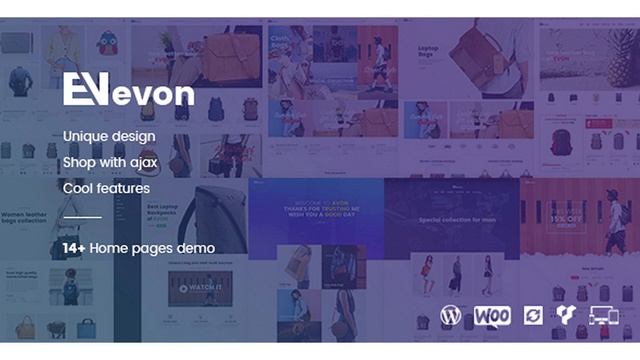 Evon - Bag Store WooCommerce WordPress Theme | Themeforest Website Templates and Themes смотреть онлайн