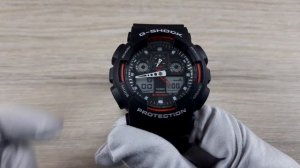 Настройка Casio G-Shock GA-100 / Полный обзор всех функций