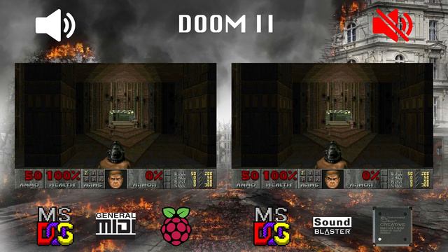 [OVM] DOOM II (mt32-pi, General MIDI vs EMU10K1, OPL) смотреть онлайн