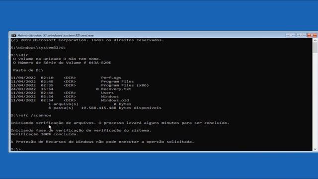 Recuperar o Windows com Apenas 2 Comandos смотреть онлайн