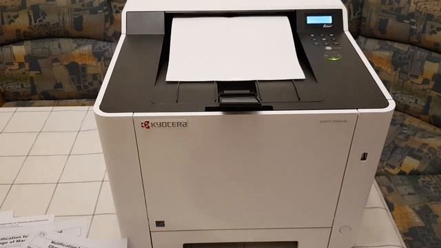 Test KYOCERA Klimaschutz-System ECOSYS P5021cdn смотреть онлайн