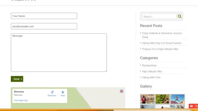 SummerTour: Hiking WordPress Theme смотреть онлайн