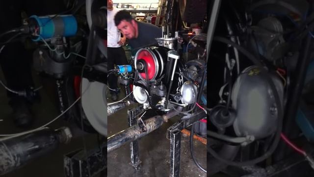 STEYR PUCH 750CC 87MM DYNO TEST 29 HP @3000 RPM смотреть онлайн