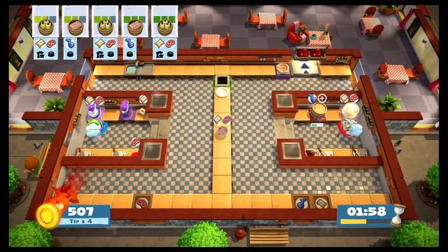Overcooked 2 - Kevin 1 - 4 Stars