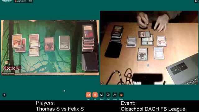 MTG Oldschool DACH Facebook Dezember Liga Finale смотреть онлайн