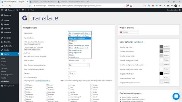 WordPress Yabancı Dil Çeviri (Çoklu Dil) Eklentisi: GTranslate смотреть онлайн