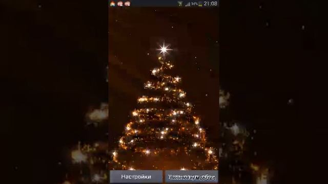 Обзор 3D собой|Новогодние обои|1серия. смотреть онлайн