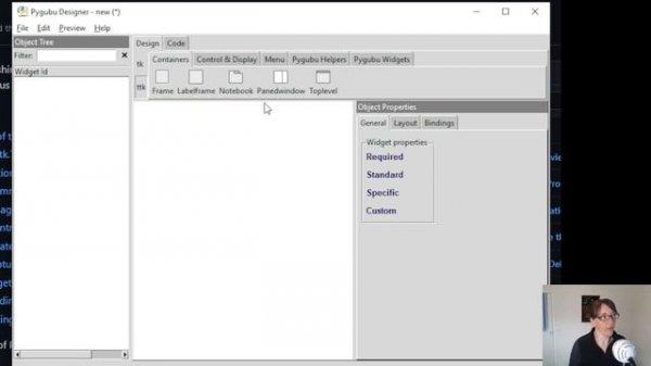 Awesome Python Tkinter GUI drag & drop builder! Pygubu