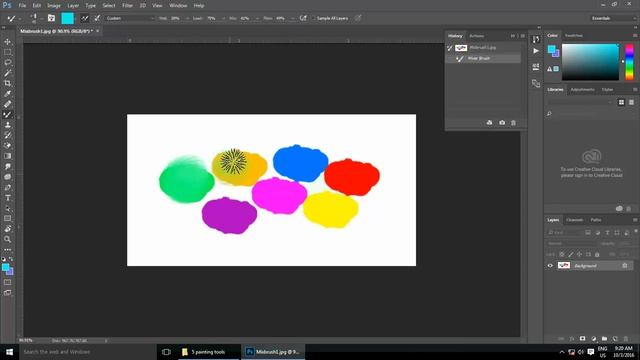 27. Photoshop Mixer Brush Tool смотреть онлайн
